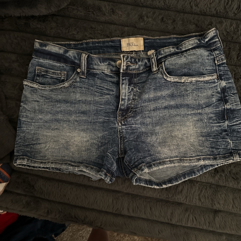 BKE denim shorts